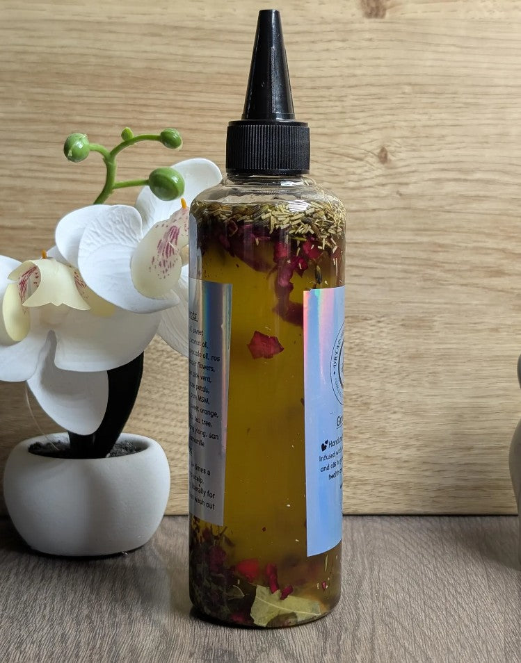 Extra strength hair growth oil