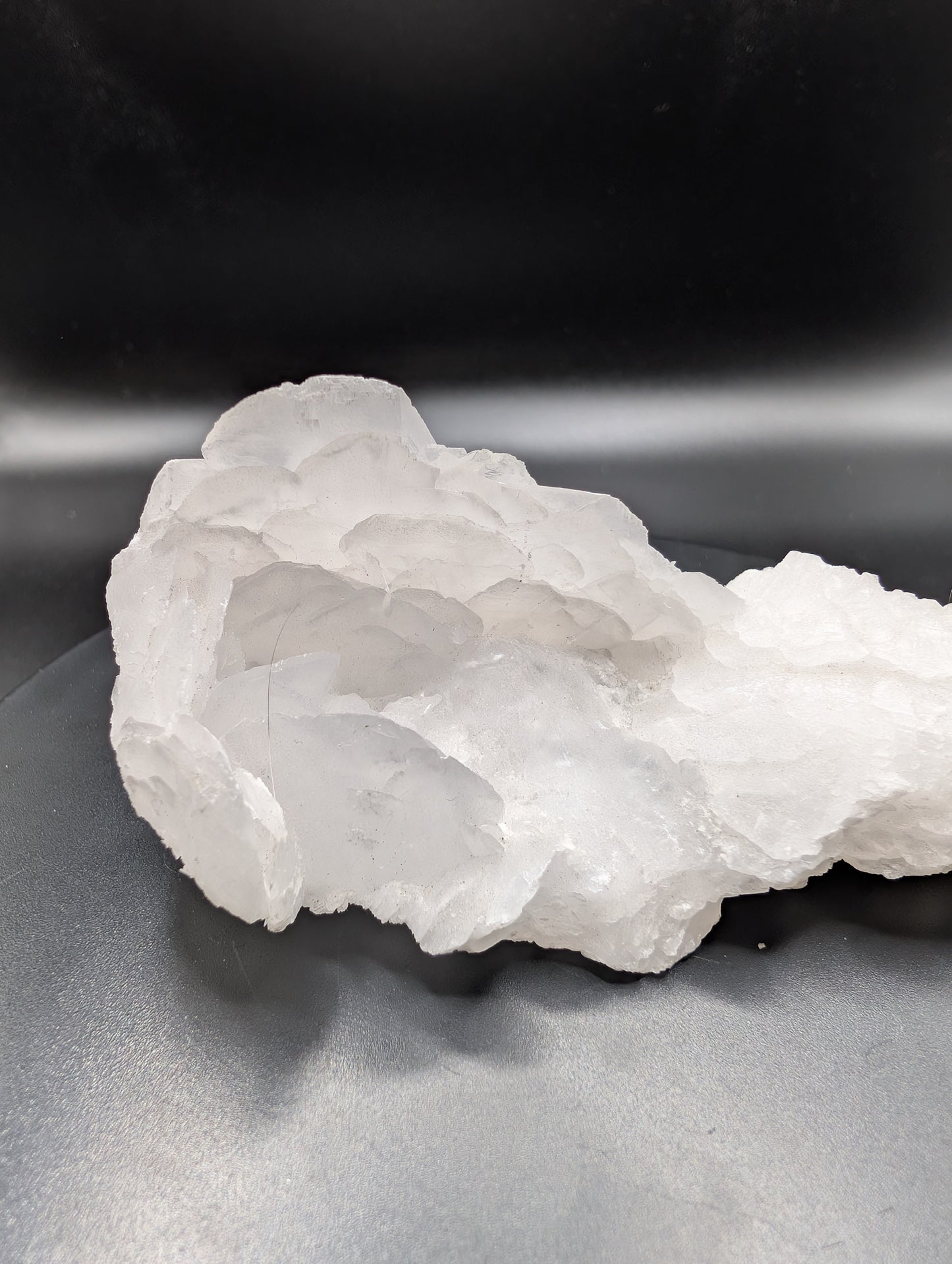 UV Reactive Angel Wing Calcite – Bright Orange/Red Fluorescence – 90g Manganoan Crystal Specimen