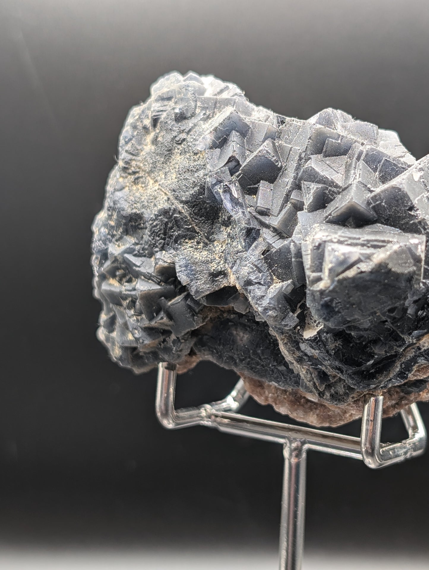 Dual UV Reactive Fluorite on Matrix – Red & Purple Glow – 313g Collector Specimen