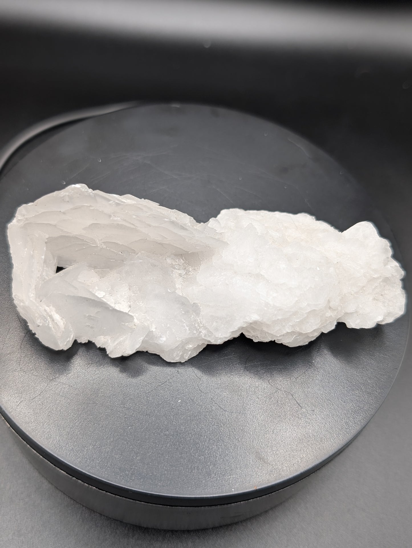 UV Reactive Angel Wing Calcite – Bright Orange/Red Fluorescence – 90g Manganoan Crystal Specimen