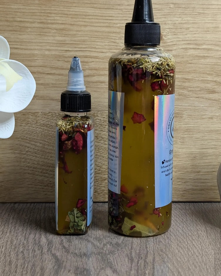 Extra strength hair growth oil